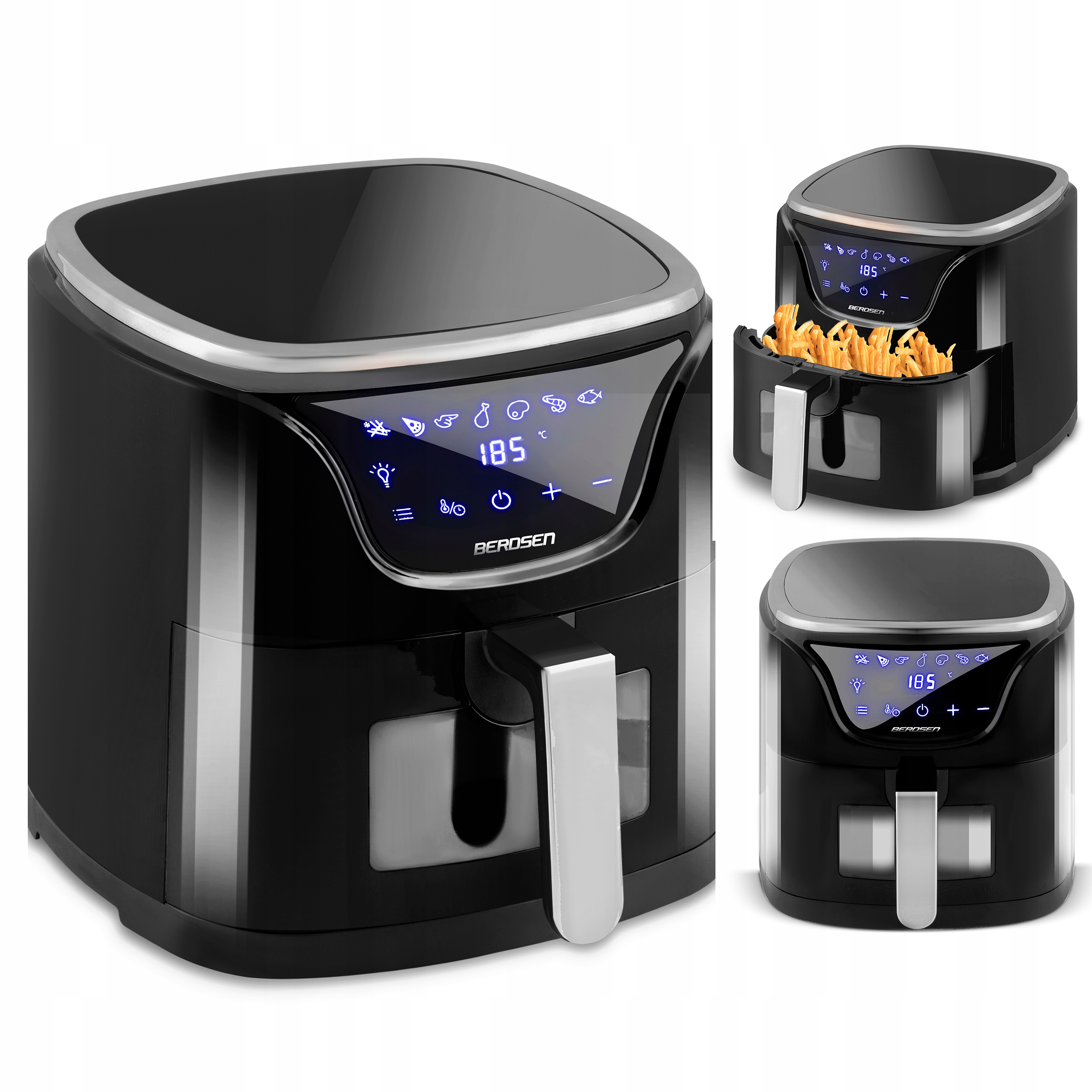 Beztuková fritéza Berdsen 365200 1500 W 5 l